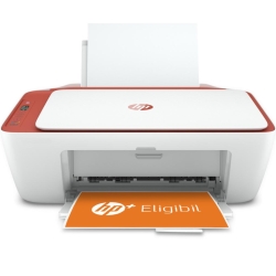 Multifunctional Inkjet color HP DeskJet 2723e All-in-One Printer, Wireless, A4, rosu, HP Plus, eligibil, Instant Ink