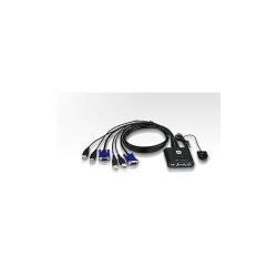 NET SWITCH KVM USB 2PORT W/CAB/CS22U-AT ATEN \