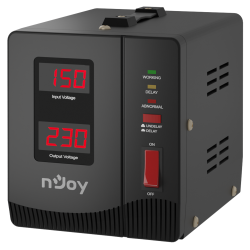 Stabilizator de tensiune nJoy Alvis 1000, 1000VA/600W, LCD Display