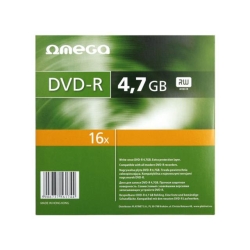 Omega  DVD+R 4.7GB 16XSLIM CASE 10
