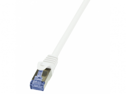 Patchcord Logilink, Cat.6A, S/FTP, 1.50m, White