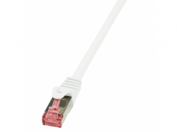 Patchcord Logilink, Cat6, S/FTP, 0.25m, White