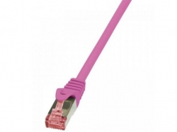 Patchcord Logilink, Cat6, S/FTP, 5m, Pink