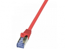 Patchcord Logilink, Cat6A, S/FTP, 10m, Red