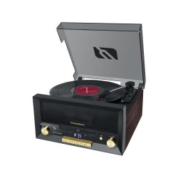 Pick-UP MUSE MT-112W, Bluetooth Vintage Collection, Radio FM, CD, CD-R/RW, MP3, USB, Negru