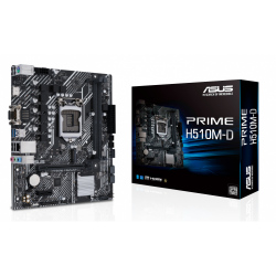 Placa de baza Asus PRIME H510M-D, Intel H510, Socket 1200, mATX