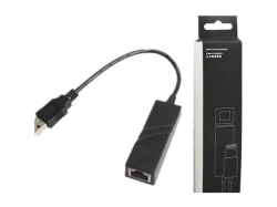Placa retea Gigabit LAN, USB 3.0, 1000 Mbps, LAN-GB-BL