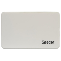 Rack HDD Spacer SPR-25612, USB 3.0, 2.5inch, White