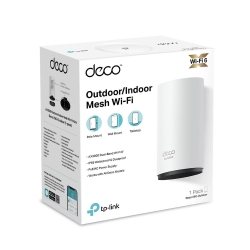 Router TP-Link DECO X50 Outdoor, AX3000, Wi-Fi 6 Mesh, 1-pack