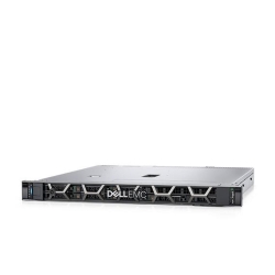 Server DELL PowerEdge R350, Rack 1U, Intel Xeon E-2334 4 C / 8 T, 3.4 GHz - 4.8 GHz, 8 MB cache, 65 W, 16 GB DDR4 / DDR4 ECC, 2 x 480 GB SSD, 4 x LFF, 2 x 600 W