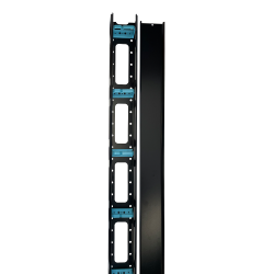 Set doua organizatoare verticale de cabluri pentru Rack 47U, Eco Xcab