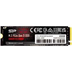 Solid State Drive (SSD) Silicon Power UD80, 250GB, NVMe™, M.2.
