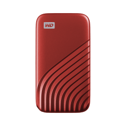 SSD Extern WD My Passport™ 1TB, USB 3.2 Gen2 Type-C/A, NVMe, Red
