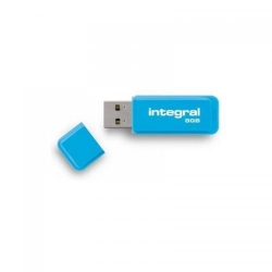 Stick memorie Integral Neon 8GB, USB 2.0, Blue