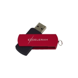 Stick USB Exceleram USB 3.1 16GB P2 Red/Black, EXPU3REB16