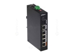 Switch DAHUA Europe PFS3006-4ET-60 Unmanaged Fast Ethernet (10/100) 4 Porturi PoE