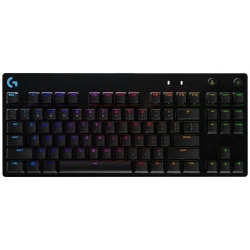 Tastatura Logitech G Pro, RGB LED, USB, Layout US, Black