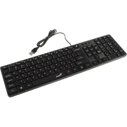 Tastatura multimedia Genius, Slim Star 126, USB