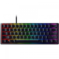 Tastatura Razer Huntsman Mini Clicky Optical Switch ​Mecanica, RGB LED, USB, Black