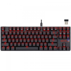 Tastatura Redragon Mahoraga, RED LED, USB Wireless, Black