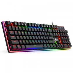 Tastatura Redragon Ratri, RGB LED, USB Wireless, Black