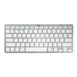 Tastatura Trust Nado, Bluetooth, White