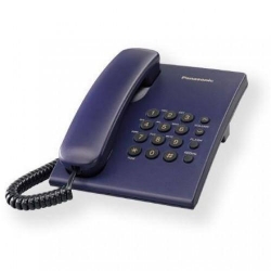 Telefon Analogic Panasonic KX-TS500FXC, blue