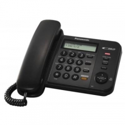 Telefon analogic Panasonic KX-TS580FXB, culoare neagra
