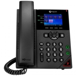 Telefon IP Polycom VVX250, 4 Lini, PoE, Black 