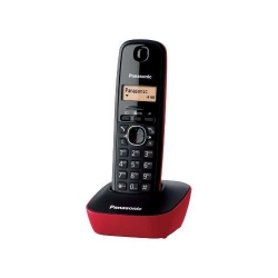 Telefon Panasonic DECT cu CallerID, culoare rosu