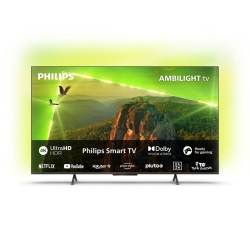 Televizor Philips AMBILIGHT tv LED 70PUS8118, 177 cm, Smart, 4K Ultra HD, Clasa F (Model 2023)