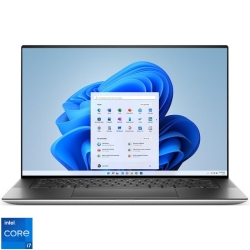 Ultrabook DELL 15.6'' XPS 15 9530, FHD+ InfinityEdge, Procesor Intel® Core™ i7-13700H (24M Cache, up to 5.00 GHz), 16GB DDR5, 512GB SSD, Intel Arc A370M 4GB, Win 11 Pro, Platinum Silver, 3Yr BOS