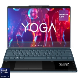 Ultrabook Lenovo 13.3'' Yoga Book 9 13IMU9, 2.8K OLED Touch, Procesor Intel® Core™ Ultra 7 155U (12M Cache, up to 4.80 GHz), 16GB DDR5X, 1TB SSD, Intel Integrated Graphics, Win 11 Home, Tidal Teal, 3Yr Onsite Premium Care