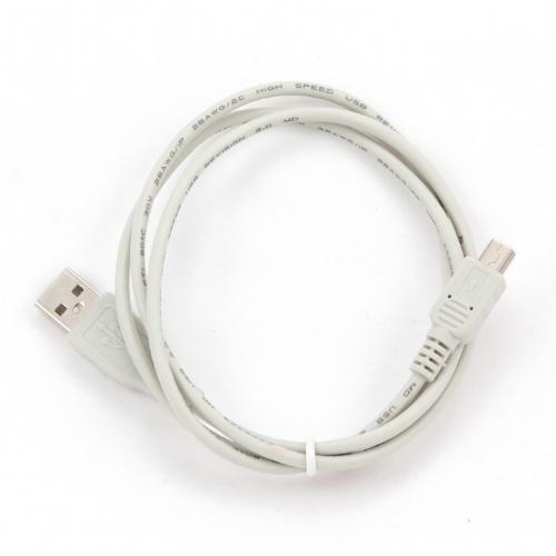 Cablu Gembird, USB 2.0 A - mini USB 5PM, 1.8m, White, Bulk