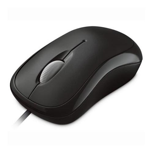 Mouse Optic Microsoft Basic, USB, Black, Bulk