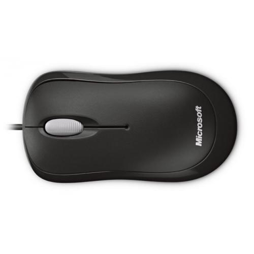 Mouse Optic Microsoft P58-00057, USB, Black