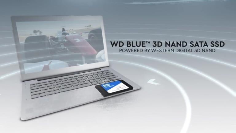 
                            Solid State Drive (SSD) WD Blue 3D, 250GB, SATA III, 2.5